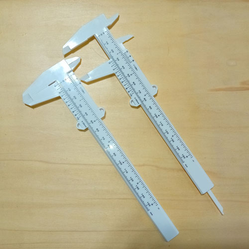 کولیس پلاستیکی 15 سانتی